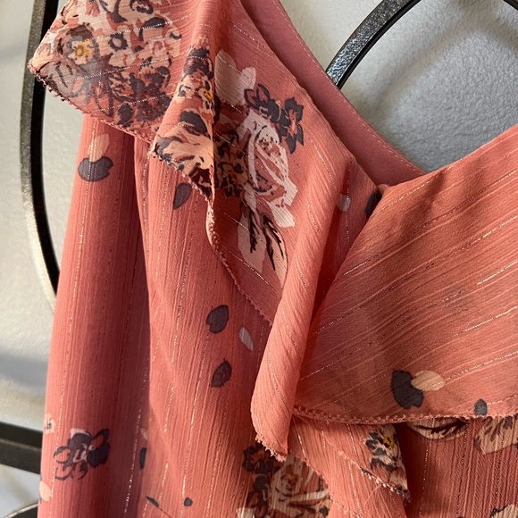 GF Collection for Anthropologie pink floral mini dress, size 2. - Picture 2 of 9